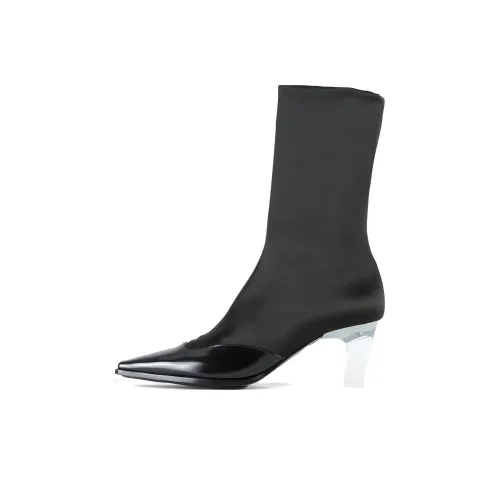 EMPORIO ARMANI Fashion Ankle Boots Women's Black