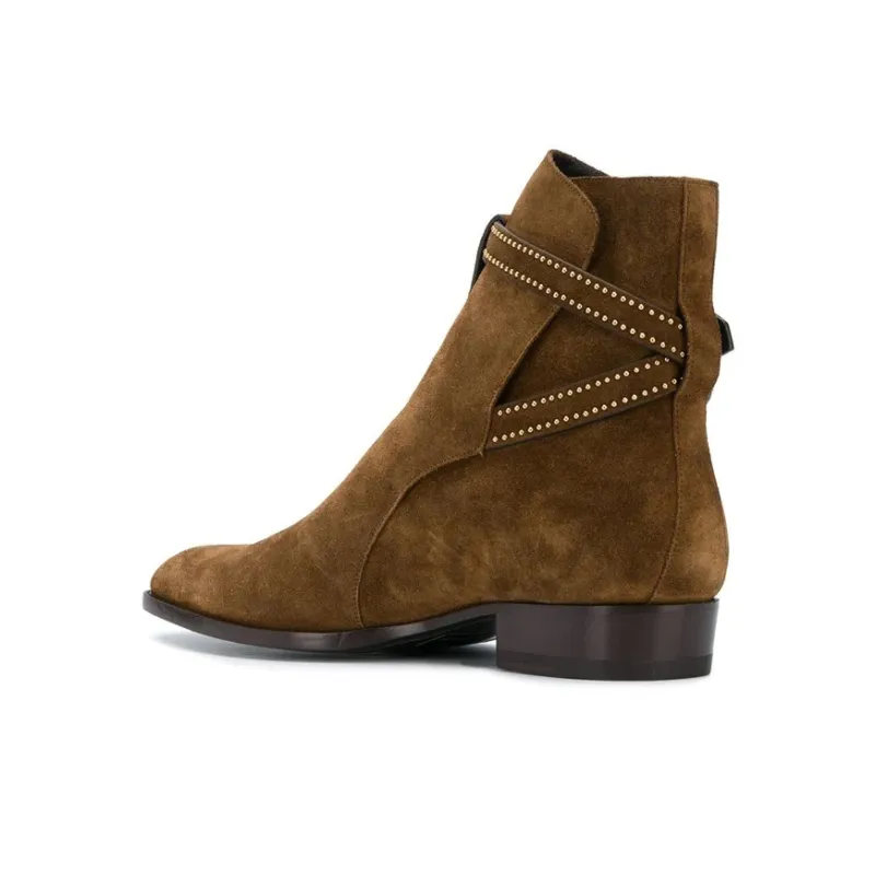 SAINT LAURENT Wyatt Ankle Boots-2