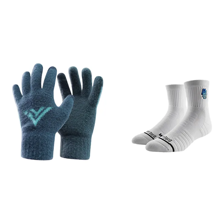 BKCXZICE Acrylic+Polyester+Elastane Sports Gloves Unisex-20