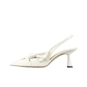 Jimmy Choo Elinor Slim Heel High Heels 6.5cm Women's White