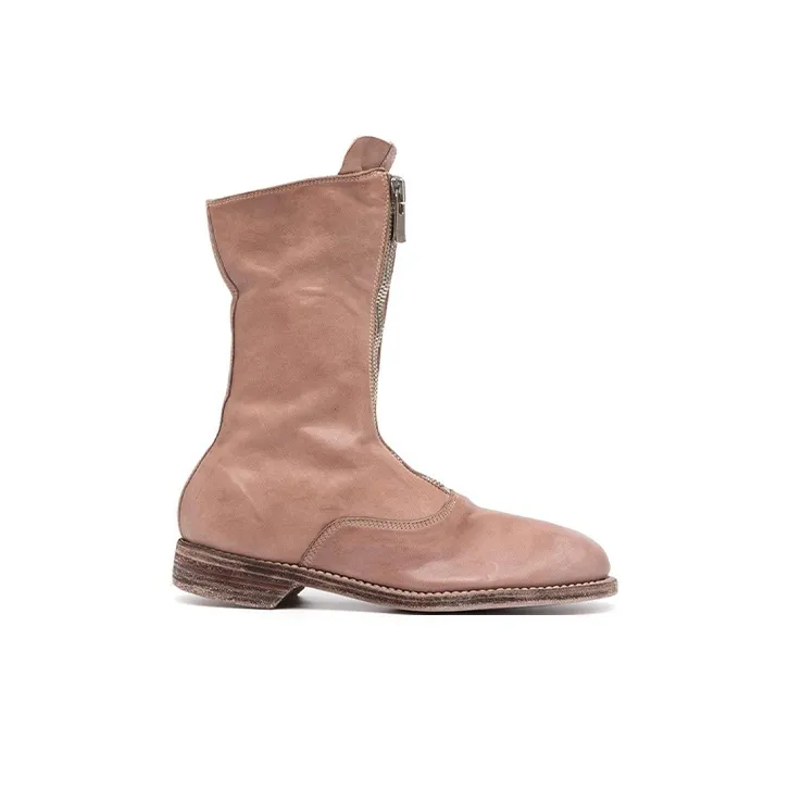 GUIDI Zipped Ankle Boots-1