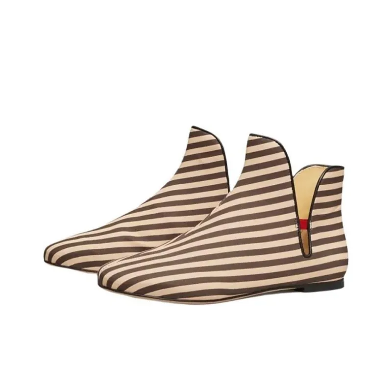 TORY BURCH Ankle Boots Women's Vintage Stripes-3