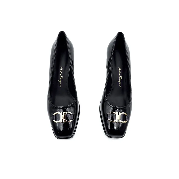 Ferragamo High Heels Women's Low-Top Black-3