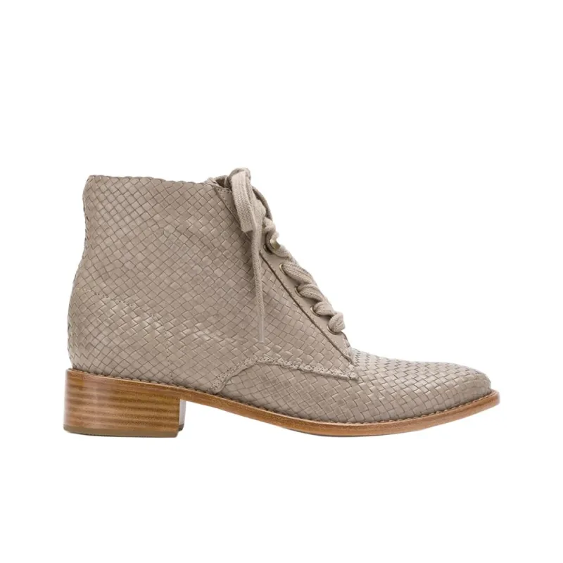 Sarah Chofakian Tresse Ankle Boots Women's Gray-1