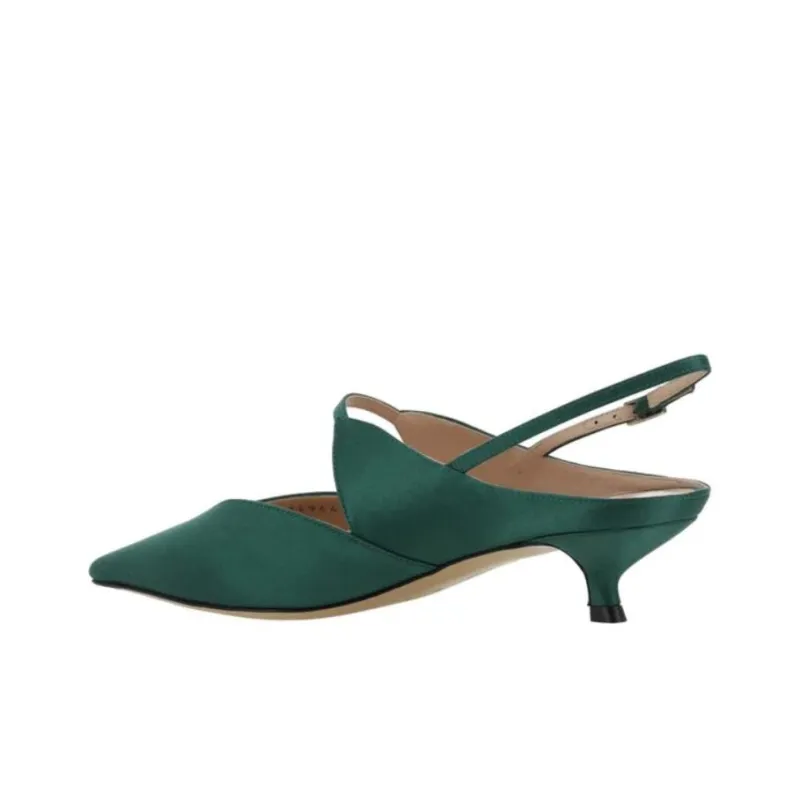 AMANI Slim Heel High Heels Women's Green-3