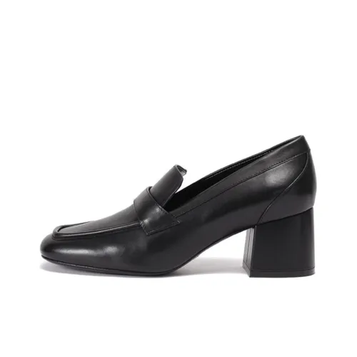 Stuart Weitzman/SW Chunky Heel High Heels 6cm Women's Black