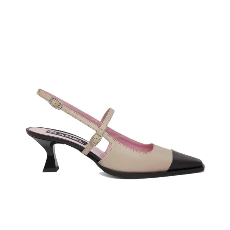 Carel Slim Heel High Heels 5cm Women's Black Umber-1