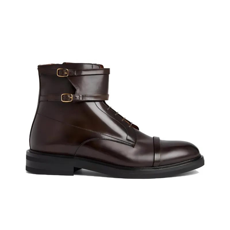 Malone Souliers Ankle Boots Men's Brown-1