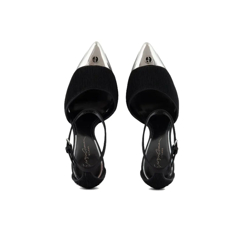 AMANI Chunky Heel High Heels 10.5cm Women's Black-3