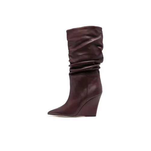 Paris Texas Mid-Calf Boots Women's Dark Purple