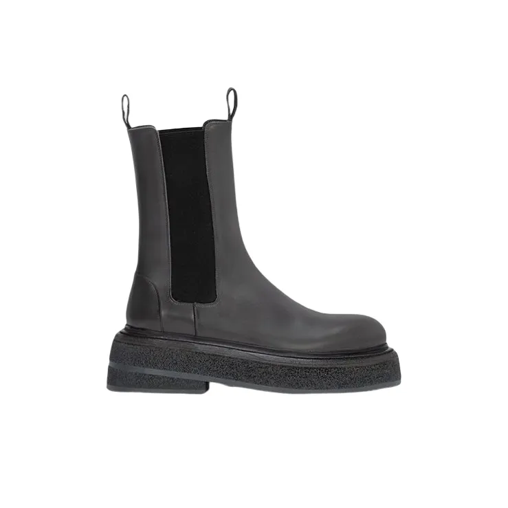 Marsèll Zuccone Short Chelsea Boots Women's Gray-1