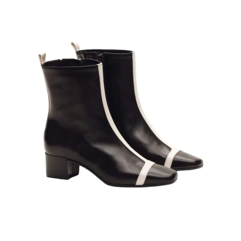 Carel Ankle Boots 4cm Women's Black-1