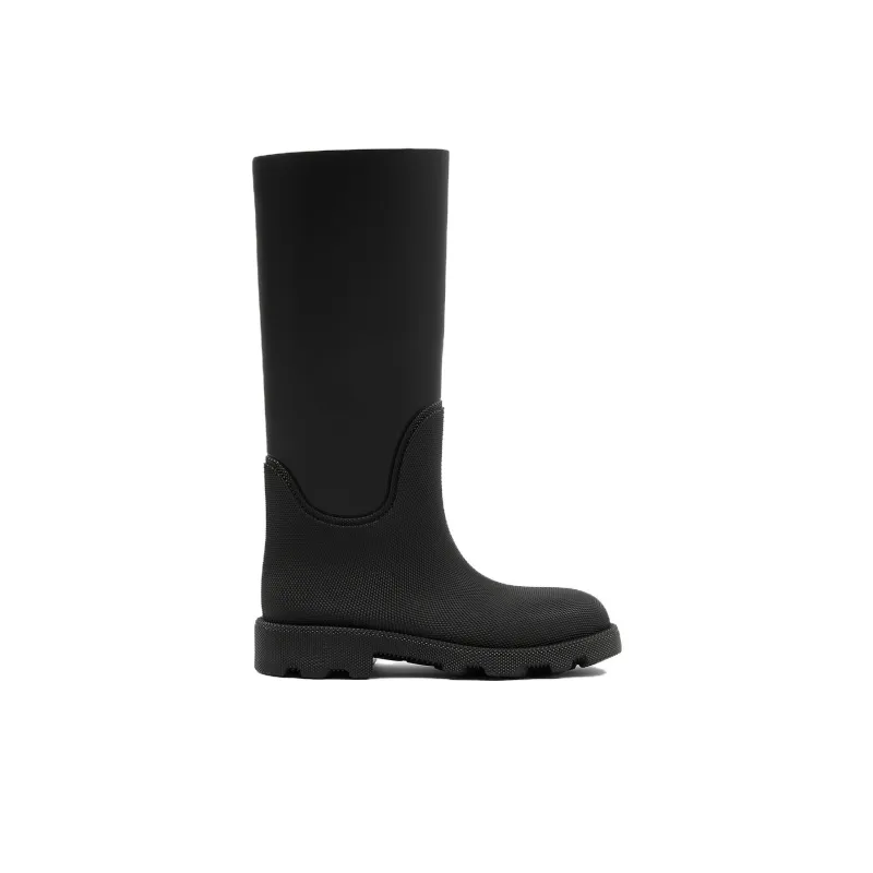 Burberry Knee high Boots Women's Black-1