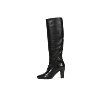 EMPORIO ARMANI Long Shaft Boots Women's Black