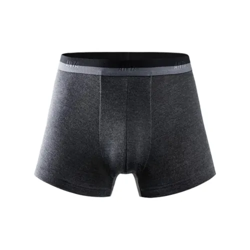 Anta Life Collection Underpants Men's 1 Pack Dark Gray