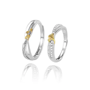 Chongqing Gold Store S999 Fine Silver Rings Unisex