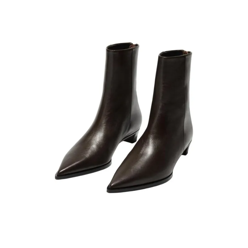 Aeyde Harriet Ankle Boots 3cm Women's Brown-2