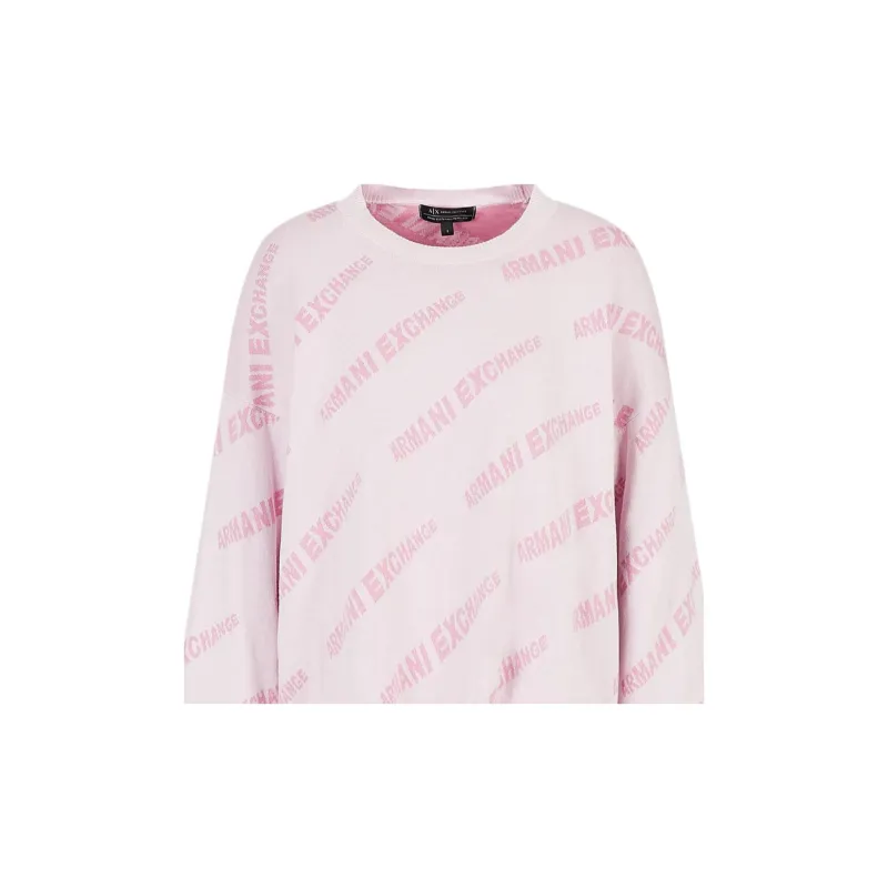 ARMANI EXCHANGE Sweatshirts Women's Pink-3