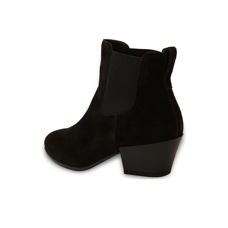 HOGAN H401 Short Chelsea Boots Women's Black-3