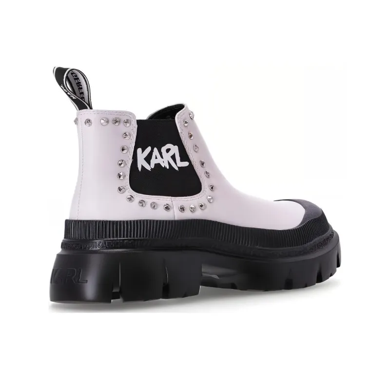 KARL LAGERFELD Trekka Max Studded Boots-3