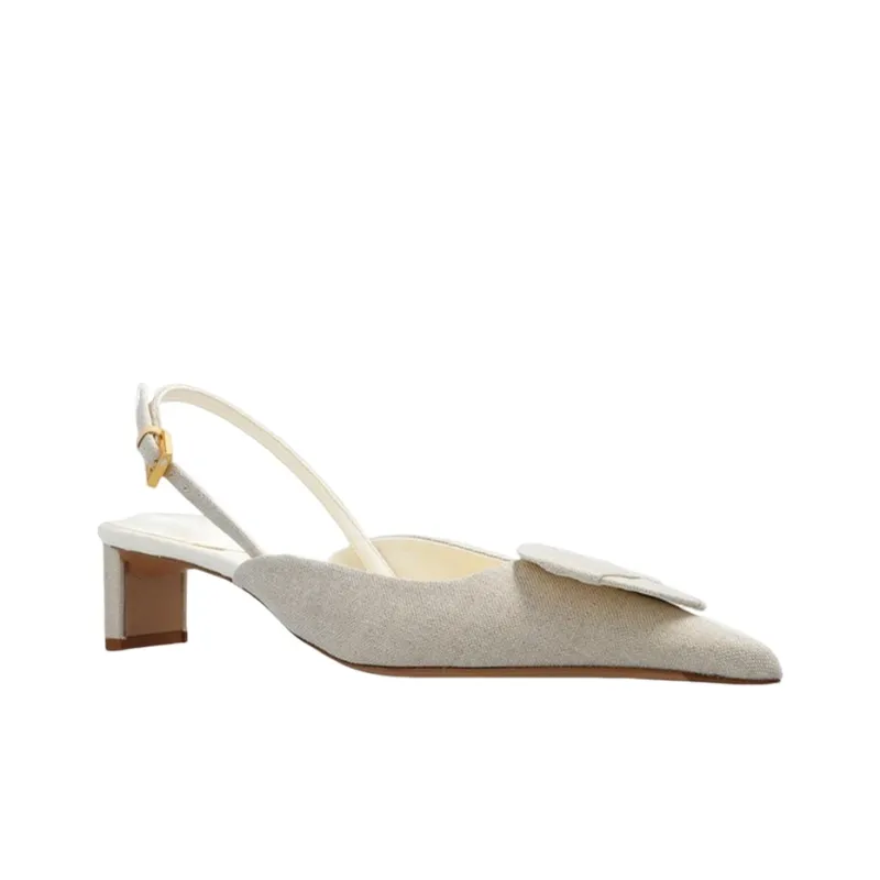 Jacquemus Irregular Heel High Heels Women's Gray-1