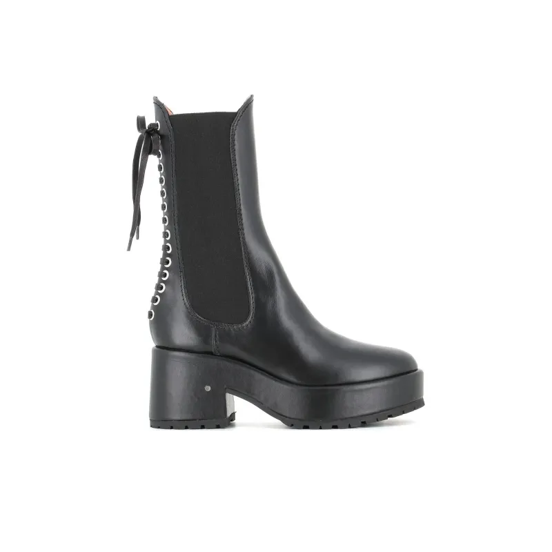 Laurence Dacade Crew Chelsea Boots 7.5cm Women's Black-1
