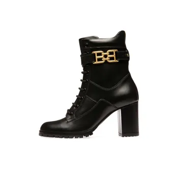BALLY Logo plaque Boots Women's