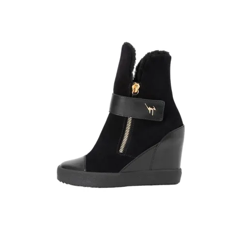 Giuseppe Zanotti Aleta 75mm Wedge Ankle Boots Women's