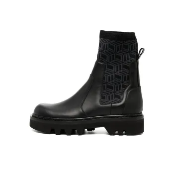 MCM Short Chelsea Boots Women's Black