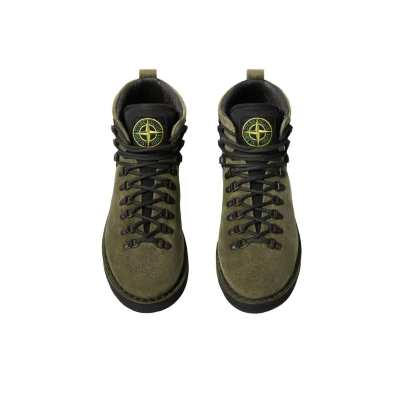 STONE ISLAND S0203 Ankle Boots Men's Green-4