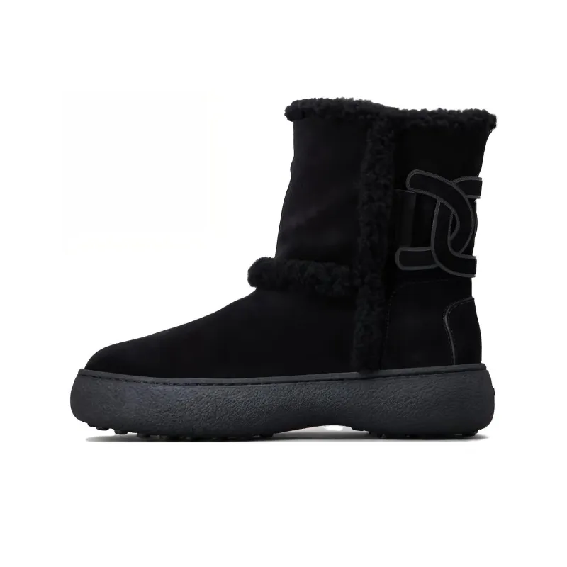 TOD'S Kate Logo Patch Ankle Boots Women's-0