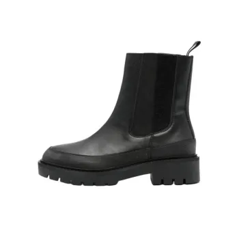 CKJ CALVIN KLEIN JEANS Short Chelsea Boots 4.5cm Women's Black