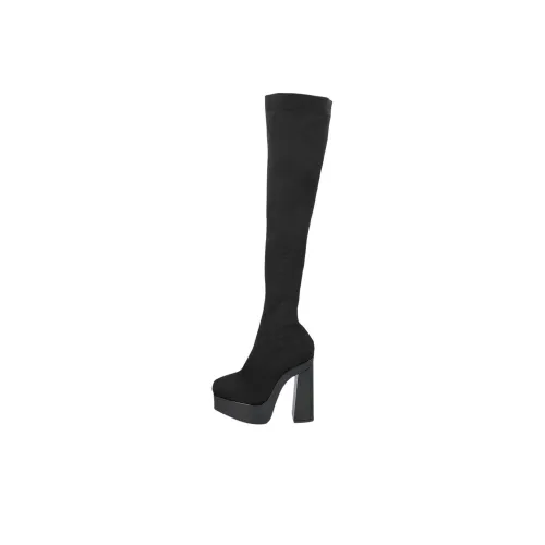 Jimmy Choo Over-the-knee Monnalisa 14cm Women's Black