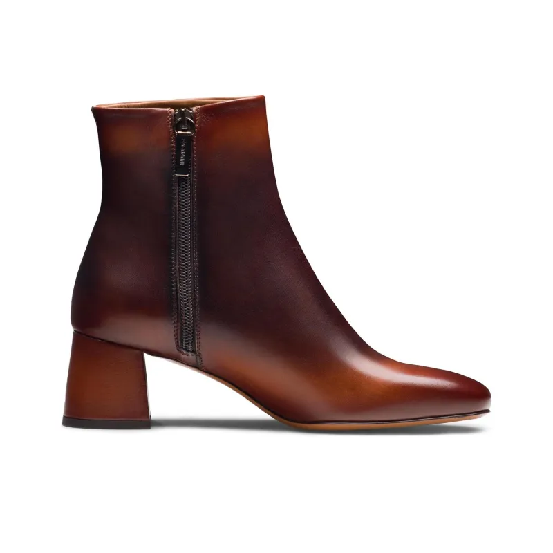 Magnanni Arlyne Ankle Boots 6cm Women's Red Brown-1