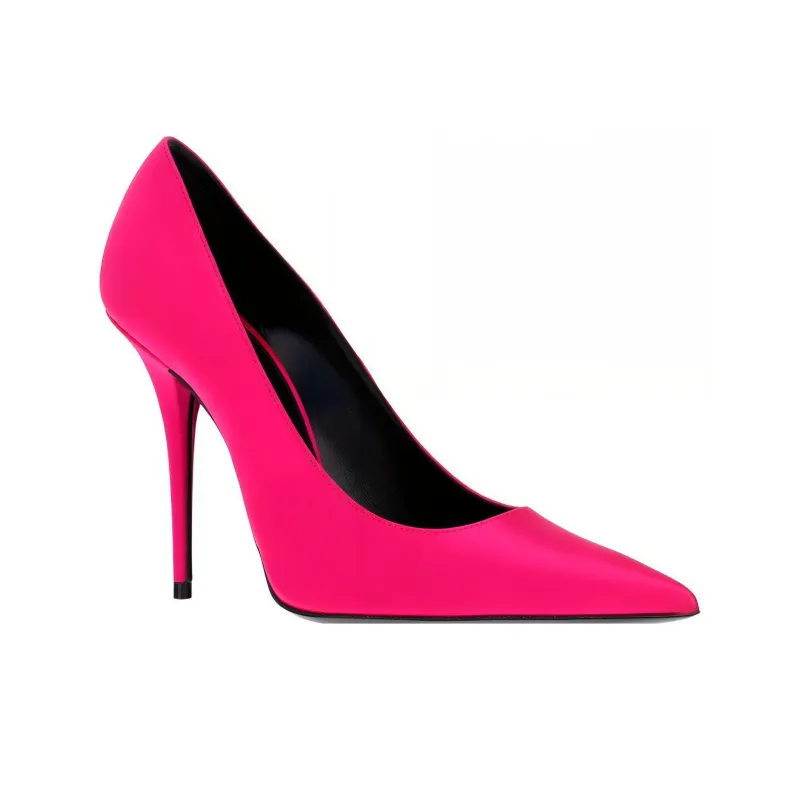 SAINT LAURENT Instinct Pointed Toe Pumps-2