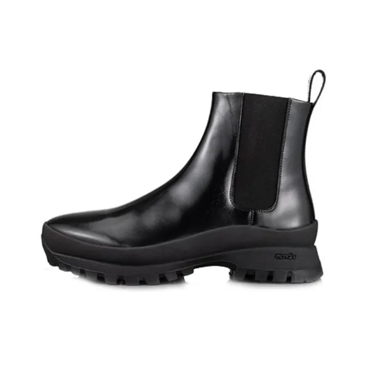 FRAME Short Chelsea Boots 5.9cm Men's Black-0