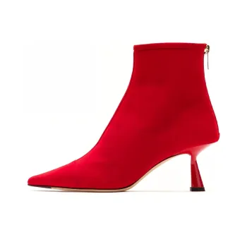 Jimmy Choo Ki Ankle Boots Women's Red