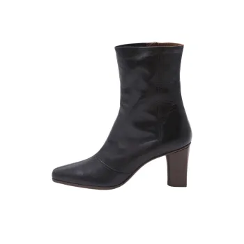 MICHEL VIVIEN Ankle Boots 7.5cm Women's Cognac