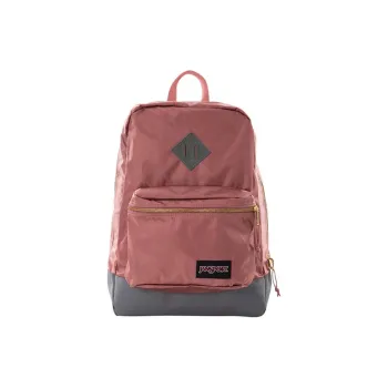 JanSport Fabric Backpack Medium Size Unisex Maroon