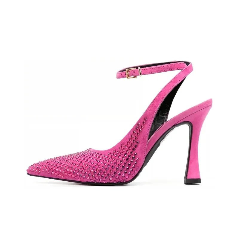 PINKO Slim Heel High Heels 7cm Women's Pink-0