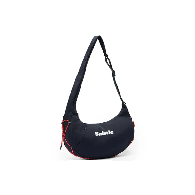 Subtle Nylon Crossbody Bag Medium Size Unisex Multicolor-2