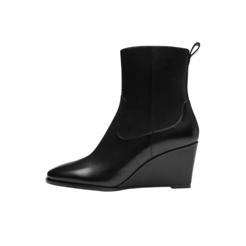 COACH Josephine Ankle Boots 7cm Women's Black-0