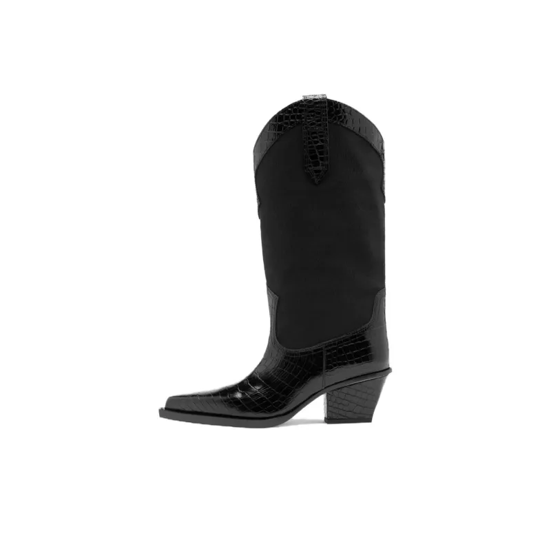 Paris Texas Rosario 60mm Panelled Boots-0