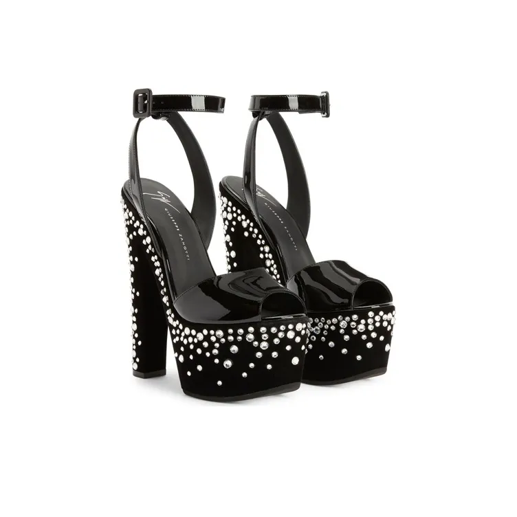 Giuseppe Zanotti Tarifa Jewel 170mm Platform Sandals Women's-2