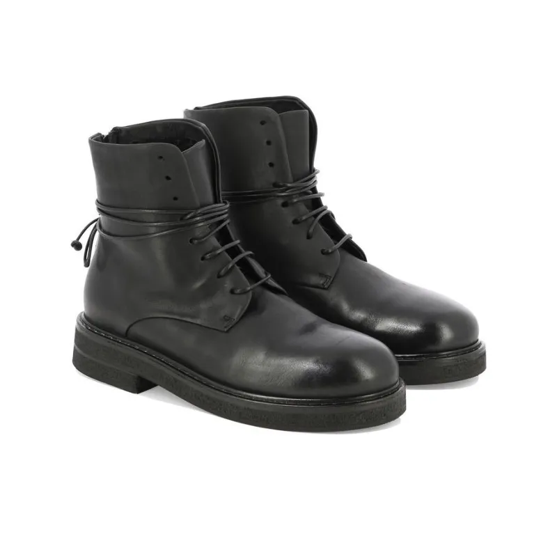 Marsèll Round Toe Zip Up Boots Women's-3