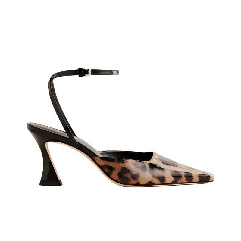 REFORMATION Natasha High Heels 7.5cm Women's Yellow-1