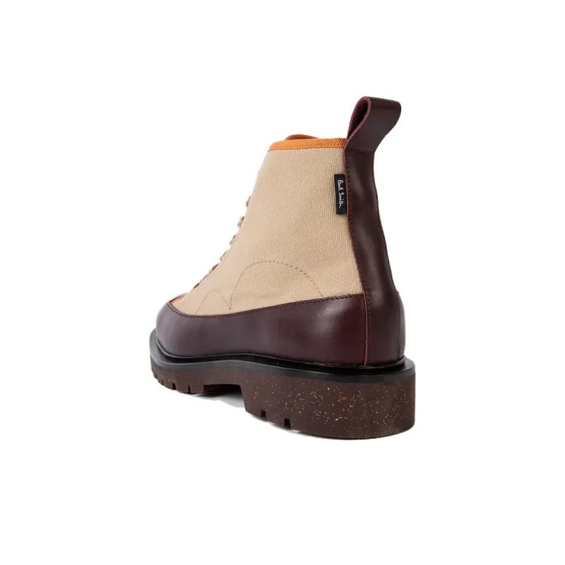 Paul Smith Ankle Boots 6cm Men's Beige Brown-3
