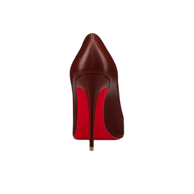 CL Kate Slim Heel High Heels 10cm Women's Umber-4