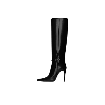 SAINT LAURENT Vendome 110mm Buckled Boots