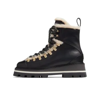 Jimmy Choo Chike Shearling-trimmed Boots